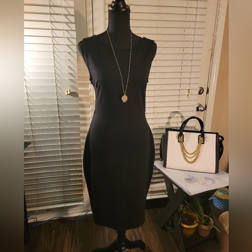 Not So Simple Chick Dress - Black Size L